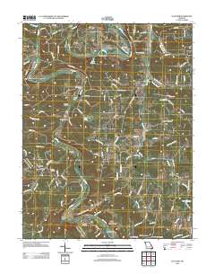2012 Map of Fletcher, 2012 Print