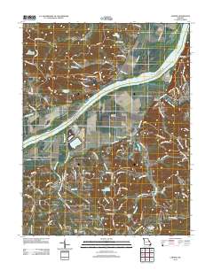 2012 Map of Labadie, 2012 Print
