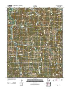 2012 Map of Lonedell, 2012 Print