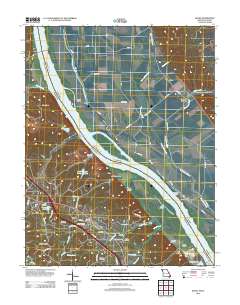 2012 Map of Selma, 2012 Print