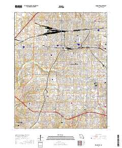 100K EXTREME WD! 1982 Missouri Details about   USGS Topographic Map SPRINGFIELD 
