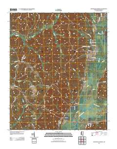 2012 Map of Greenwood Springs, 2012 Print