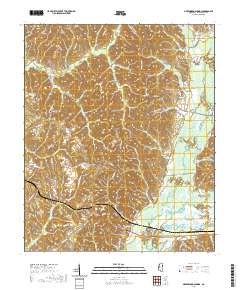 2020 Map of Greenwood Springs, 2020 Print