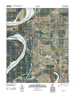 2011 Map of Tunica, 2011 Print