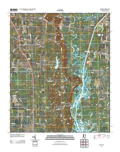 2012 Map of Wren, 2012 Print