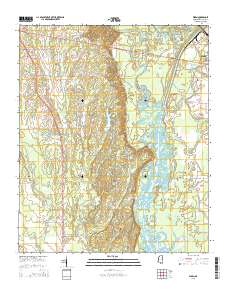 2015 Map of Wren, 2015 Print
