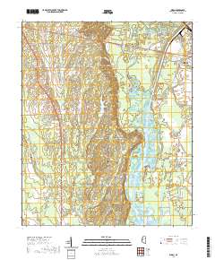 2020 Map of Wren, 2020 Print