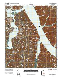 2010 Map of Yellow Creek, 2010 Print