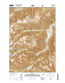 2014 Map of Alpine, 2014 Print