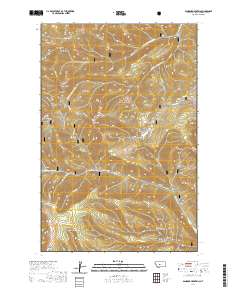 2020 Map of Bandbox Mountain, 2020 Print