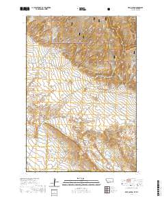 2020 Map of Bear Canyon, 2020 Print