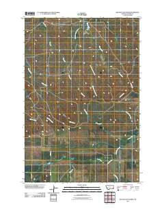 2011 Map of Beaver Flats North, 2011 Print