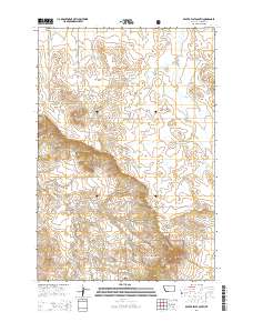 2014 Map of Beaver Flats South, 2014 Print