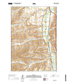 2020 Map of Benteen, 2020 Print
