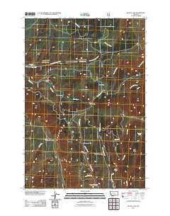 2011 Map of Big Ice Cave, 2011 Print