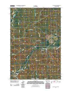 2011 Map of Black Gulch, 2011 Print