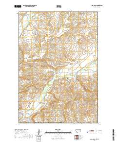 2020 Map of Black Gulch, 2020 Print