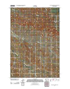 2011 Map of Blacktail Creek SE, 2011 Print