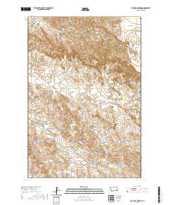 2020 Map of Blacktail Creek SE, 2020 Print