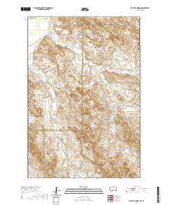 2020 Map of Blacktail Creek SW, 2020 Print
