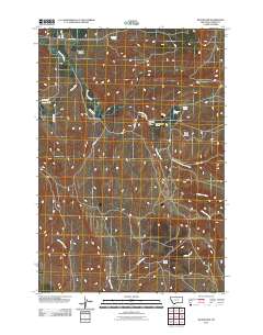2011 Map of Bluewater, 2011 Print