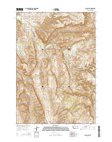 2014 Map of Bluewater, 2014 Print