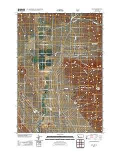 2011 Map of Bowler, 2011 Print