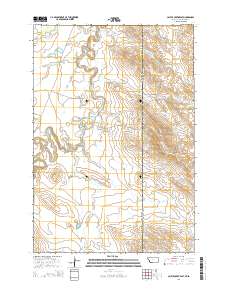 2014 Map of Cactus Creek East, 2014 Print