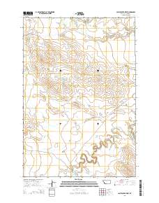 2014 Map of Cactus Creek West, 2014 Print