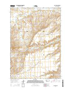 2014 Map of Camp Four, 2014 Print