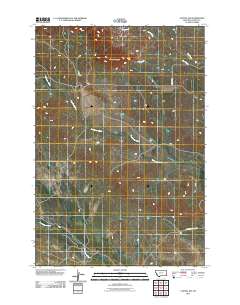 2011 Map of Capitol NW, 2011 Print