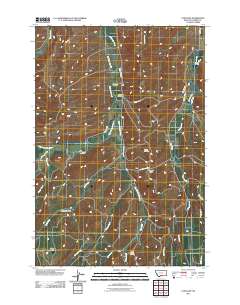 2011 Map of Castagne, 2011 Print
