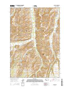 2014 Map of Castagne, 2014 Print