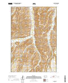 2020 Map of Castagne, 2020 Print