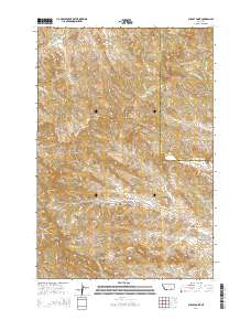2014 Map of Chalky Point, 2014 Print