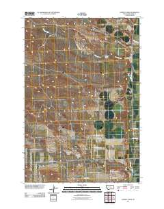 2011 Map of Chimney Creek, 2011 Print