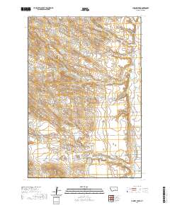 2020 Map of Chimney Creek, 2020 Print