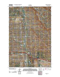 2011 Map of Corinth, 2011 Print