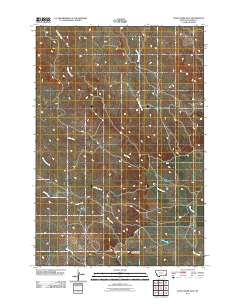 2011 Map of Davis Creek East, 2011 Print