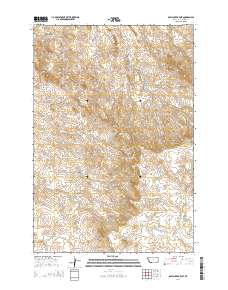 2014 Map of Davis Creek East, 2014 Print