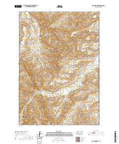 2020 Map of Dry Soap Creek, 2020 Print