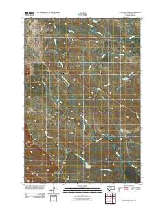 2011 Map of Dutchman Creek, 2011 Print