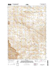 2014 Map of Dutchman Creek, 2014 Print