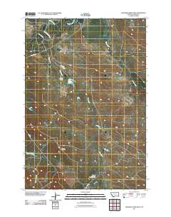 2011 Map of Elkhorn Creek West, 2011 Print