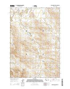 2014 Map of Elkhorn Creek West, 2014 Print
