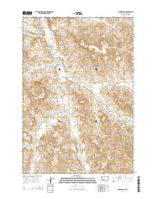 2014 Map of Forks Ranch, 2014 Print
