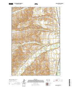 2020 Map of Good Luck Creek, 2020 Print
