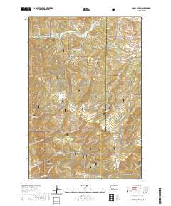 2020 Map of Grassy Mountain, 2020 Print