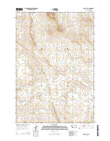 2014 Map of Greasy Hill, 2014 Print