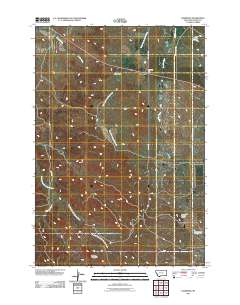 2011 Map of Hammond, 2011 Print